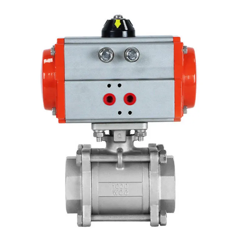 वायमेटिक स्टेनलेस स्टील Flanged बल भल्भ