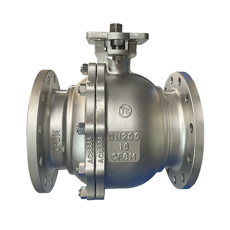 स्टेनलेस स्टील Flanged बल भल्भ